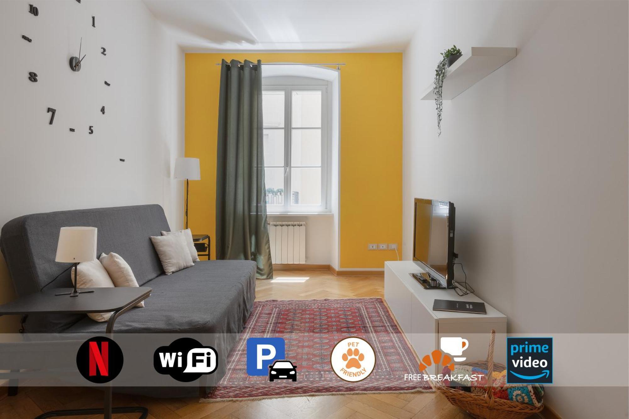 Apartamento Charme Bukowski, A Centro Con Parcheggio Trieste